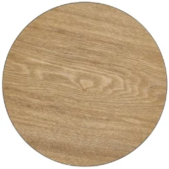 Outlet Gifi Sous assiette effet bois