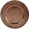 Sale Gifi Sous assiette plastique cuivré effet diamant