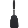 Online Gifi Spatule de cuisine en inox et silicone noir