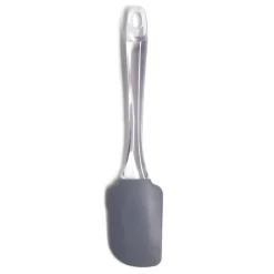 Discount Gifi Spatule de cuisine en silicone gris L.24,5cm