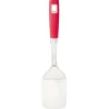 Hot Gifi Spatule en inox avec manche en polypropylène rouge