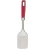 New Gifi Spatule en inox avec manche en polypropylène rouge