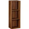 Gifi Rangement|Structure Box Cube 3 cases 35,2x30x103,2cm bois marron