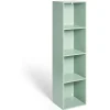 Gifi Rangement|Structure Box Cube 4 cases 35x30x137cm bois vert