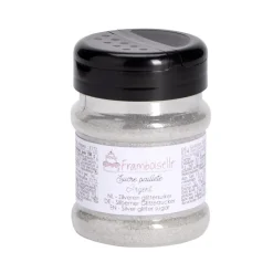 Best Gifi Sucre pailleté argenté Framboiselle 160gr