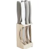 Online Gifi Support bois et 6 couteaux de cuisine
