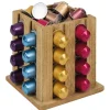Sale Gifi Support à capsules en bois 16x16x16cm