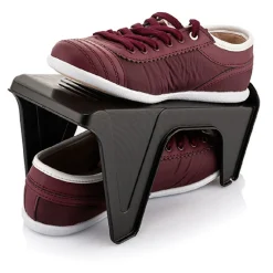 Gifi Rangement|Support de rangement pour chaussures plastique noir
