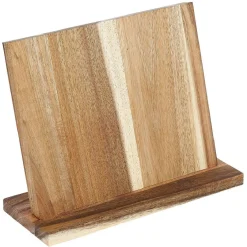 Hot Gifi Support pour couteaux bois d'acacia 26,9x10,3xH21cm