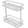 Hot Gifi Étagère de cuisine design filaire métal blanc à poser