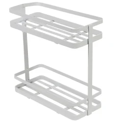 Hot Gifi Étagère de cuisine design filaire métal blanc à poser