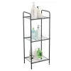 Gifi Equipement Douche^Étagère de salle de bain 3 niveaux en métal noir