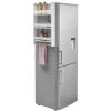 New Gifi Étagère latérale à suspendre bois blanc