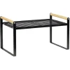 Discount Gifi Étagère à poser métal et bois 35,5x19,5xH19,5cm