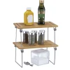 Gifi Étagère superposable bambou et métal