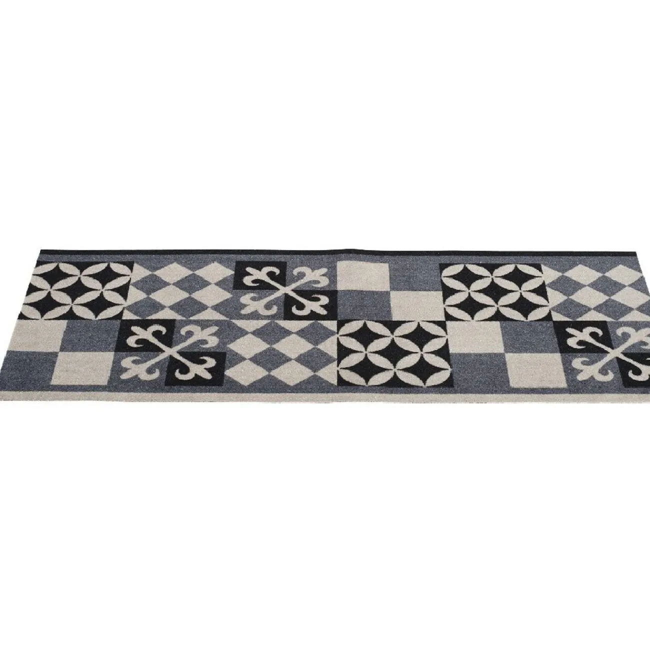 Gifi Nettoyage Et Entretien|Tapis de cuisine design géométrique