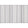 Gifi Nettoyage Et Entretien|Tapis de cuisine imprimé ethnique vert 80x50cm
