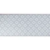 Gifi Nettoyage Et Entretien|Tapis de cuisine latex imprimé bleu 120x50 cm