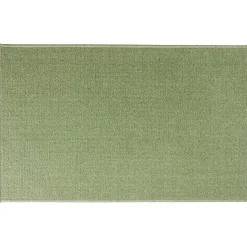 Gifi Nettoyage Et Entretien|Tapis de cuisine latex uni vert 80x50 cm