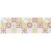 Gifi Nettoyage Et Entretien|Tapis de cuisine motif carreau de ciment multicolore 45 x 150 cm