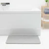 Gifi Aménagement Salle De Bain^Tapis de douche anti-dérapant 60x40cm gris