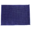 Gifi Aménagement Salle De Bain^Tapis de salle de bain chenille bleu