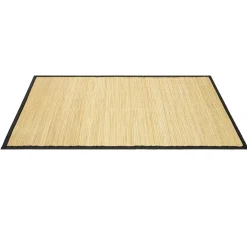 Gifi Aménagement Salle De Bain^Tapis de salle de bain en bambou 50x75cm