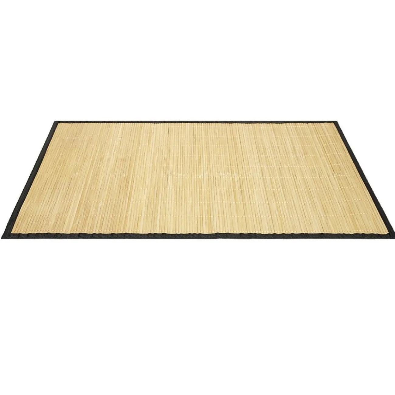 Gifi Aménagement Salle De Bain^Tapis de salle de bain en bambou 50x75cm