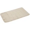 Gifi Aménagement Salle De Bain^Tapis de salle de bain taupe à mémoire de forme