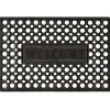 Gifi Nettoyage Et Entretien|Tapis d'extérieur grattant antidérapent inscription Welcome 60x40 cm
