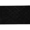 Gifi Nettoyage Et Entretien|Tapis d'extérieur noir design losanges 75x45 cm