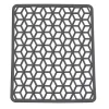 Gifi Nettoyage Et Entretien|Tapis d'évier ajouré rectangulaire gris