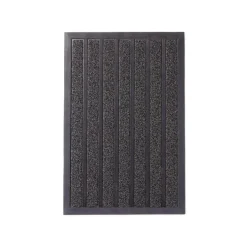 Gifi Nettoyage Et Entretien|Tapis extérieur abrité antidérapant noir 40x60cm