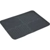 Best Gifi Tapis égouttoir en plastique rainuré gris - L.40xl.30cm