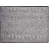 Gifi Nettoyage Et Entretien|Tapis intérieur antipoussière absorbant gris et noir 80x60cm