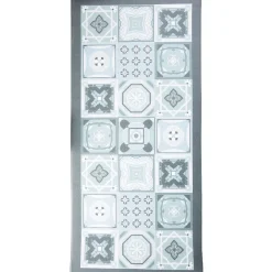 Gifi Nettoyage Et Entretien|Tapis mémoire de forme motif carreau de ciment gris