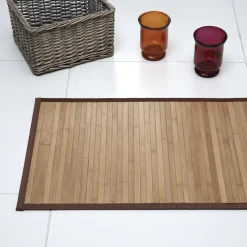 Gifi Aménagement Salle De Bain^Tapis salle de bain bambou