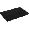 Gifi Aménagement Salle De Bain^Tapis salle de bain chenille uni noir