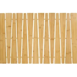 Gifi Aménagement Salle De Bain^Tapis salle de bain en bambou 40x60cm