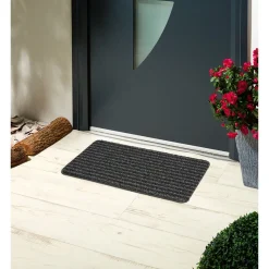 Gifi Nettoyage Et Entretien|Tapis super grattant noir gris