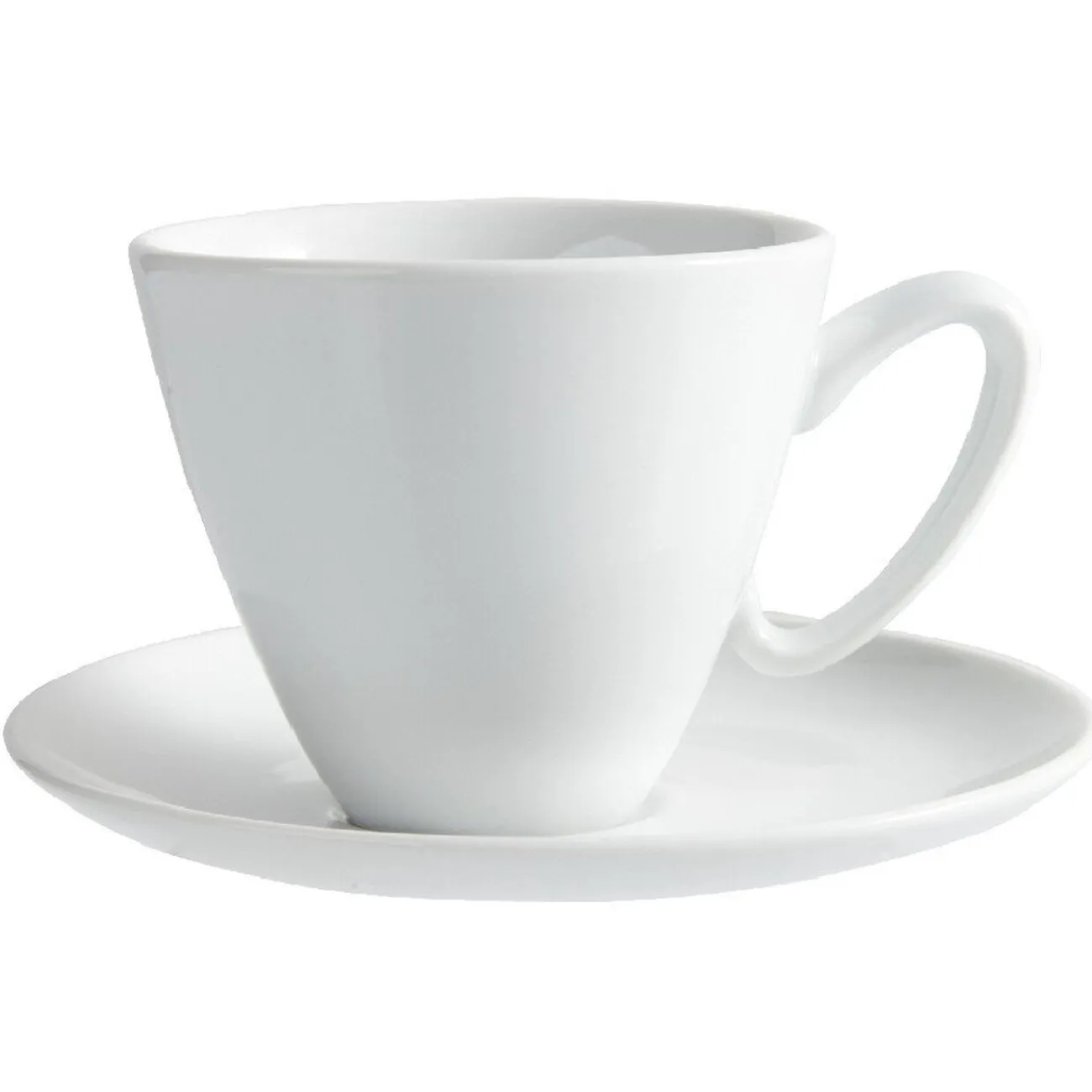 Best Gifi Tasse à café blanche avec sous tasse modèle slide