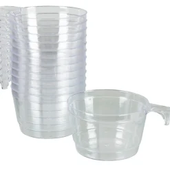 Outlet Gifi Tasse à café plastique transparent x12