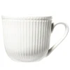 Best Gifi Tasse en porcelaine Colombe embossé blanc 250ml H8cm