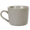 Outlet Gifi Tasse à thé ou capuccino en porcelaine gris