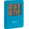 Gifi Accessoires Électriques^Thermomètre / Hygromètre numérique magnétique bleu OTIO