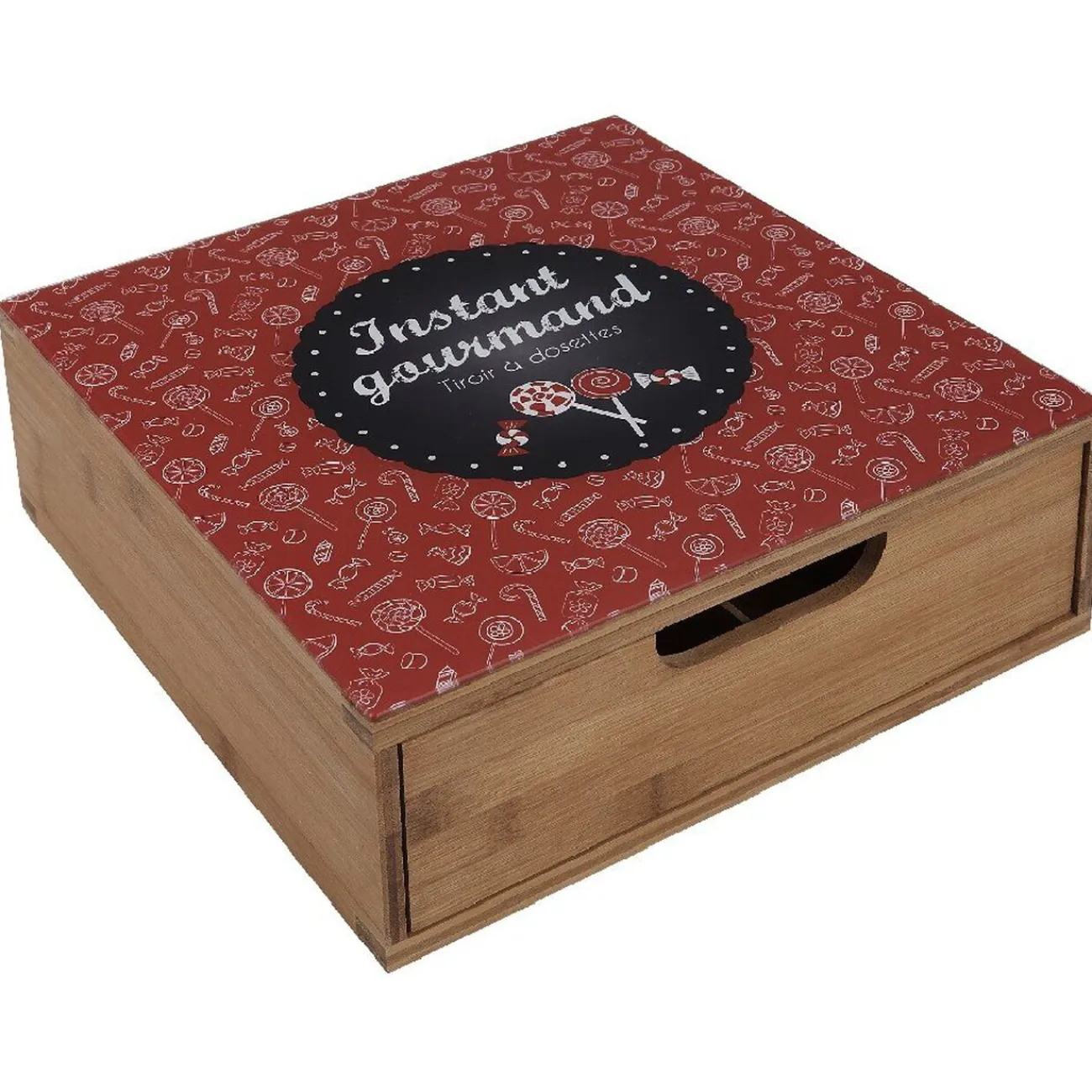 Hot Gifi Tiroir à dosettes design Instant gourmand