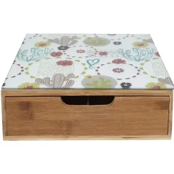 Online Gifi Tiroir toutes dosettes bambou motif cactus multicolore