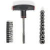 Gifi Outils Bricolage^Tournevis à poignée en T avec 20 embouts H15cm