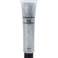 Gifi Beauté^Tube de paillettes argentées