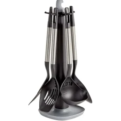 Online Gifi Ustensiles de cuisine x5 avec support noi et gris